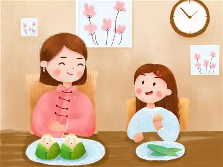 吃粽子